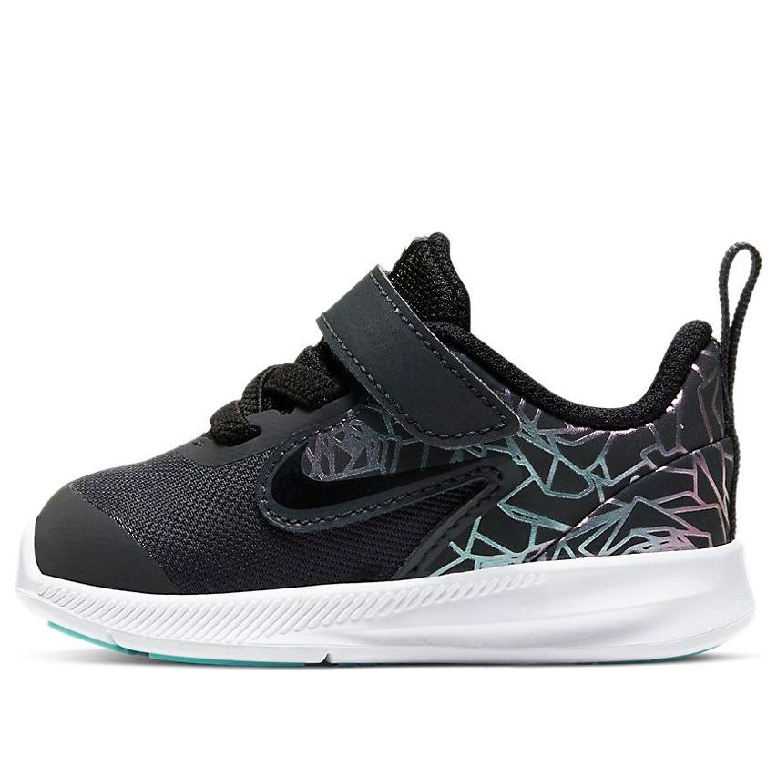 (TD) Nike Downshifter 9 Rebel 'Black Green' CI2688-001
