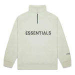 Fear of God Essentials FW20 Half Zip Sweatshirt 'Sage' 0192250500213012