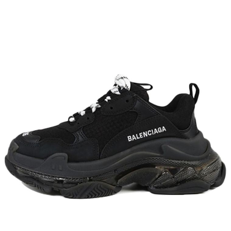 (WMNS) Balenciaga Triple S Sneaker 'Clear Sole - Black' 544351W2FB11000