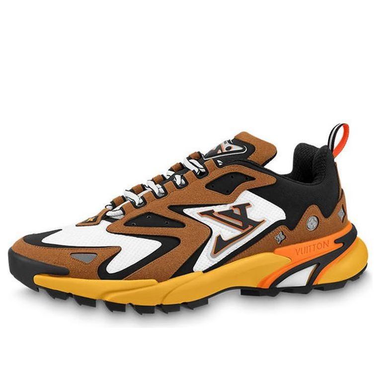 LOUIS VUITTON Runner Tatic Sneakers 'Orange White Brown' 1A9BNT