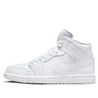 Air Jordan 1 Mid 'Triple White' 2022 554724-136