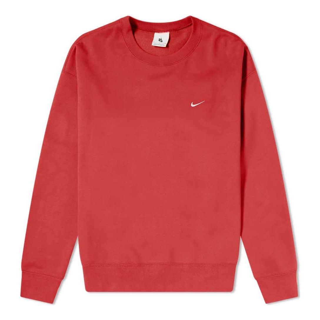 Nike NRG Solo Swoosh Fleece Sweatshirt 'Cedar' CV0554-661
