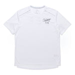 Nike Dri-Fit Miler Logo Printed Training TEE Men White AT7841-100