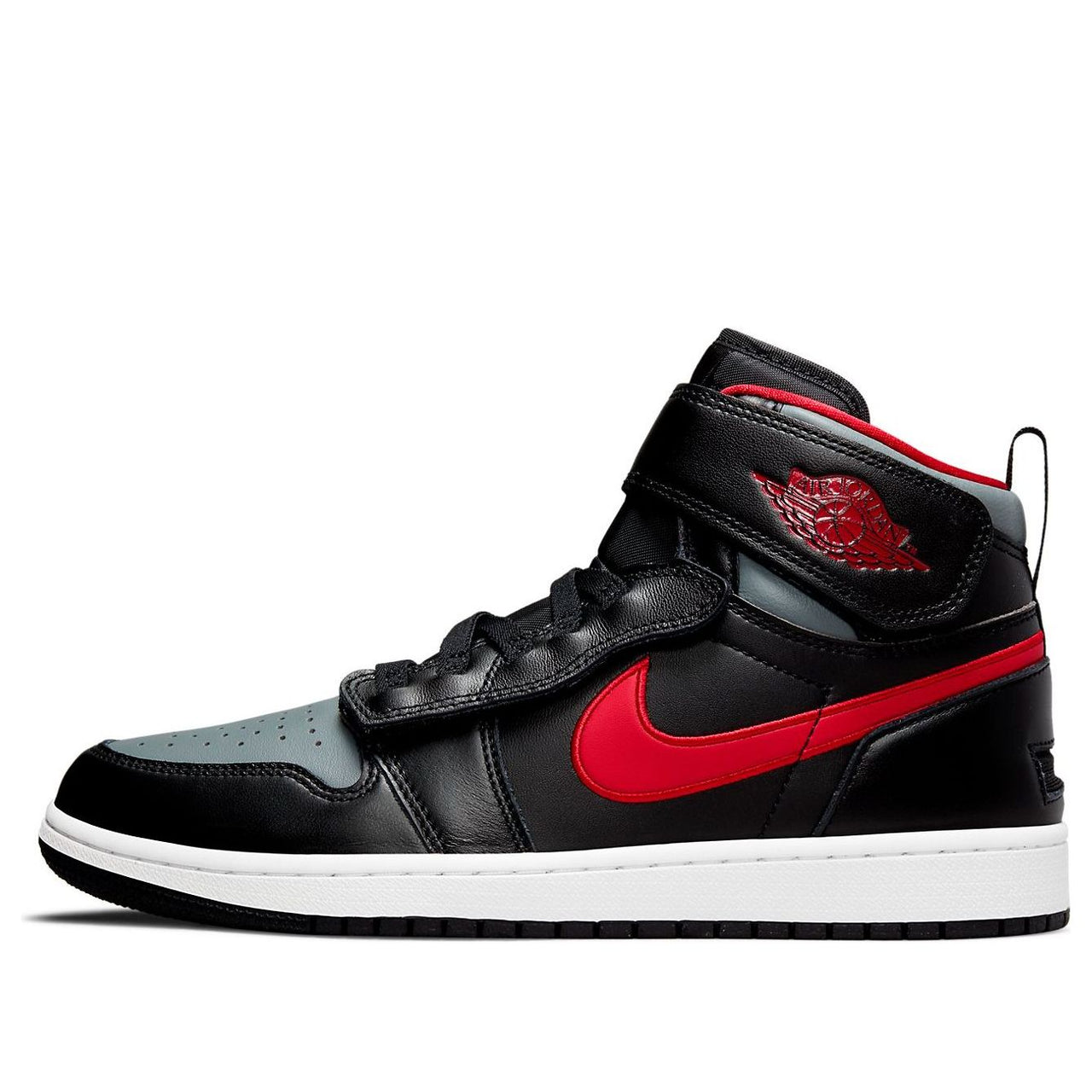 Air Jordan 1 High FlyEase 'Smoke Grey Gym Red' CQ3835-006