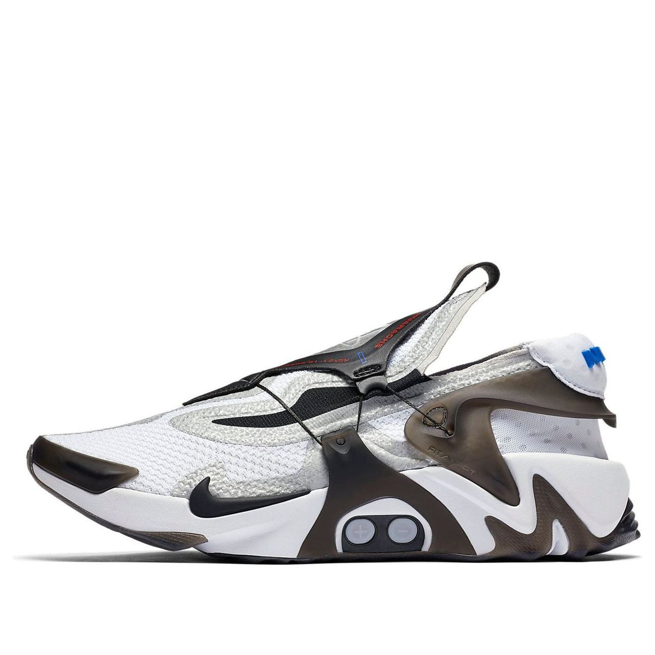 Nike Adapt Huarache 'White Black' UK Charger CT4089-110