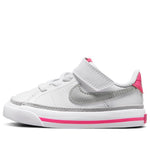(TD) Nike Court Legacy 'White Pink Prime Light Smoke Grey' DA5382-111