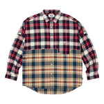 Palace Checkmate Drop Shoulder Shirt 'Red' PLC-FW23-016