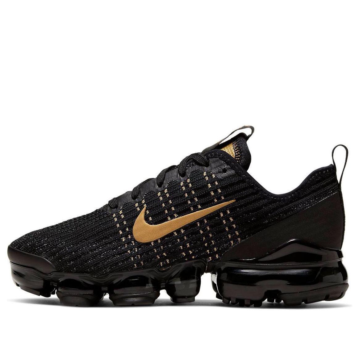 (GS) Nike Air VaporMax Flyknit 3 'Black Gold' BQ5238-004