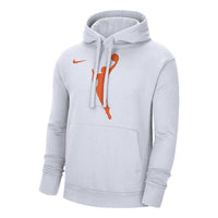 Nike Primary Logo Hoodie White Basketball Official 'White' DR9596-100