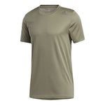 adidas Soccer/Football Training Sports Round Neck Short Sleeve Green FM2101