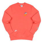 Nike Sportswear x French Terry Round Neck Pullover 'Orange Red' DJ6915-814