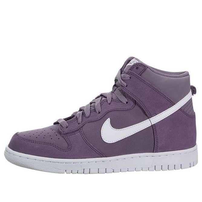 (GS) Nike Dunk High 'White Purple' 308319-500