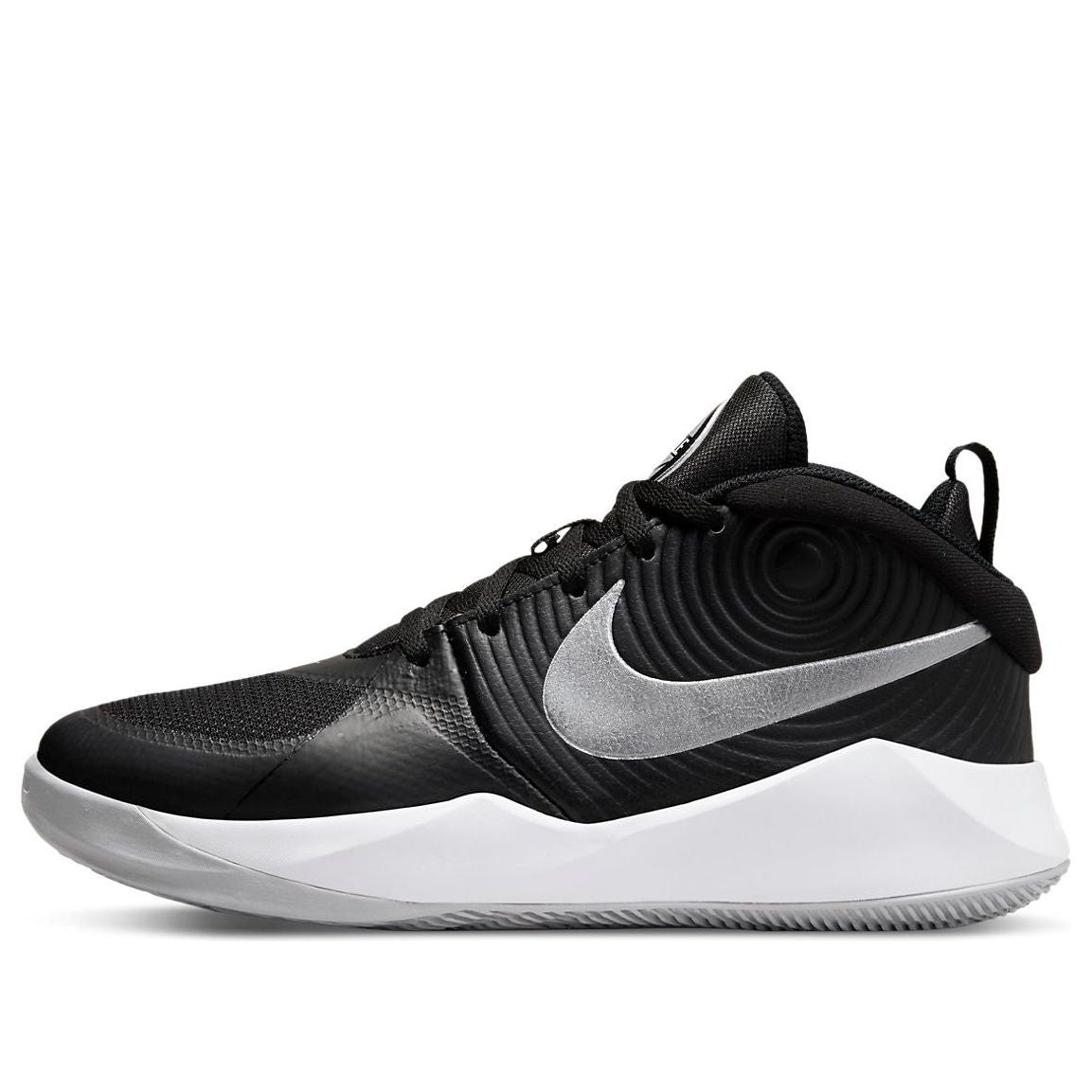 (GS) Nike Team Hustle D 9 'Black Silver' AQ4224-001