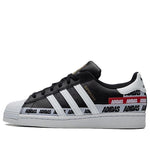 adidas Superstar 'Wordmark Heel Stripe - Core Black' FX5559