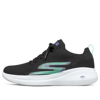 (WMNS) Skechers Go Run 'Black Green' 128186-BKAQ