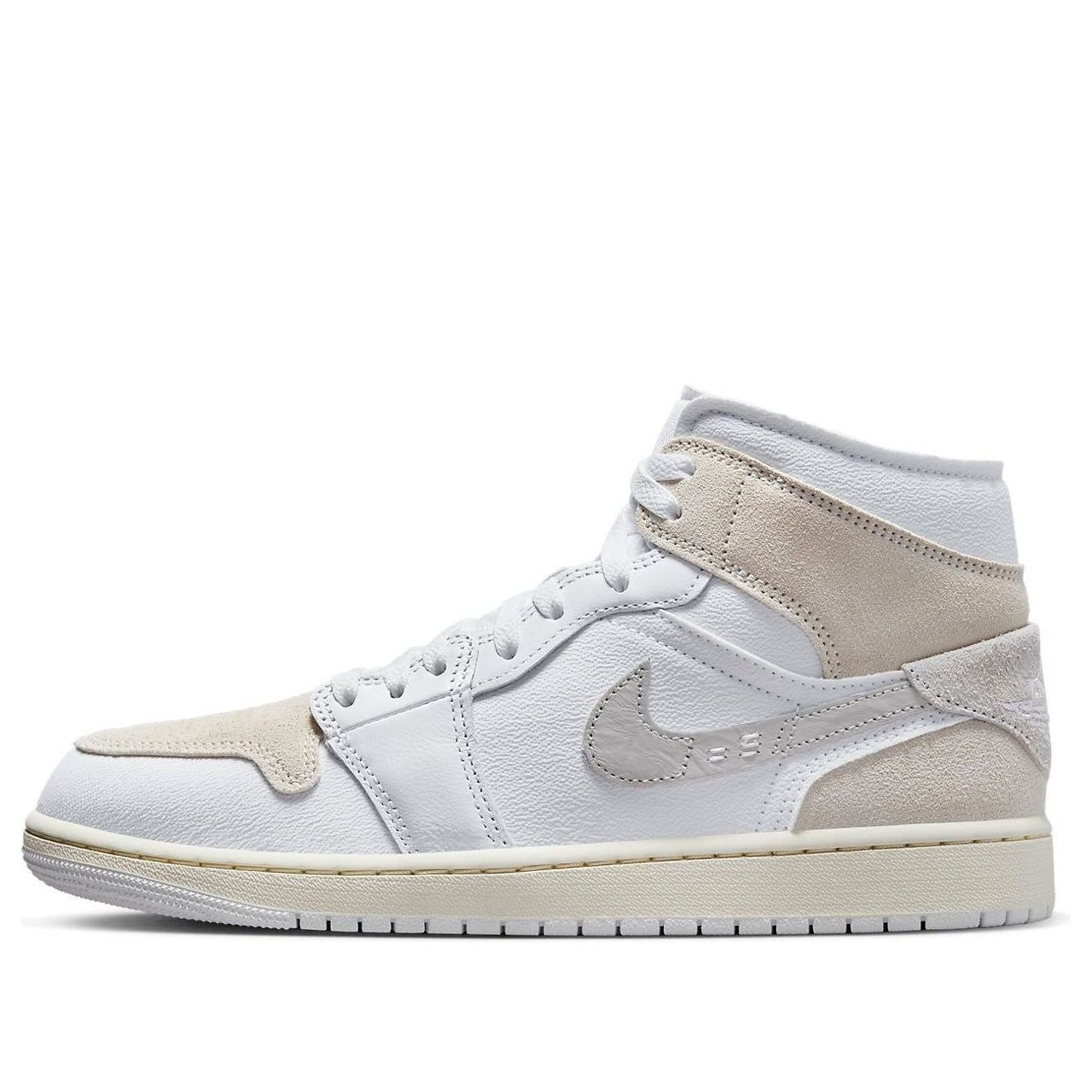 Air Jordan 1 Mid SE Craft 'Inside Out White Grey' DM9652-120