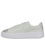 (WMNS) PUMA Basket Platform 'Peppermint Green' 366494-03