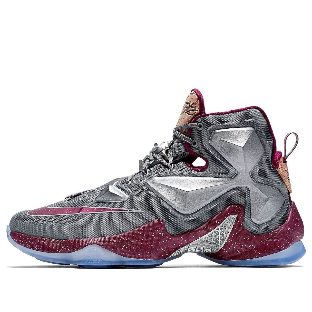 Nike LeBron 13 Opening Night 'Grey Red Goldsilver' 823301-060