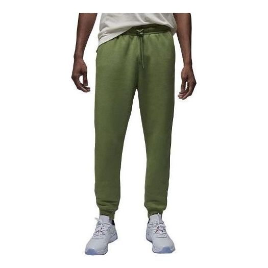 Air Jordan Essentials Fleece Trousers 'Green' FJ7779-340