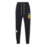 Men's Nike Knit Embroidered Sports Pants/Trousers/Joggers Autumn Black DM5013-010