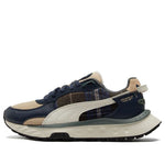 PUMA Wild Rider Flannel 'Blue Cream White' 384186-01