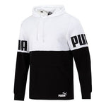 PUMA Logo Printing Sports Breathable Black White Colorblock 'Black White' 847723-02