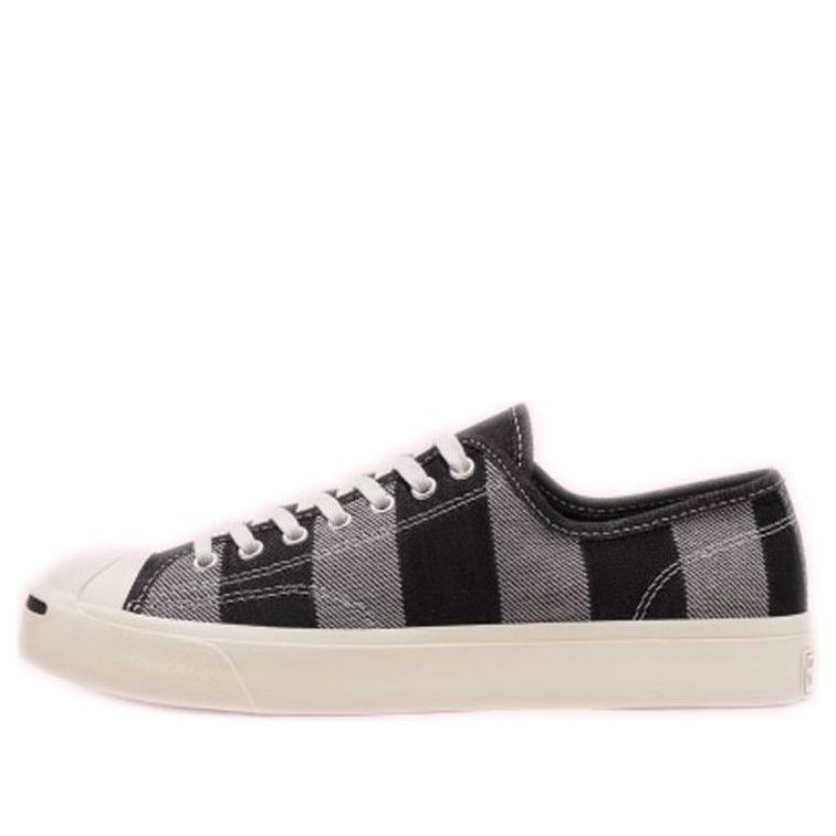 Converse Stars and Stripes Jack Purcell 'Black Gray' 167830C