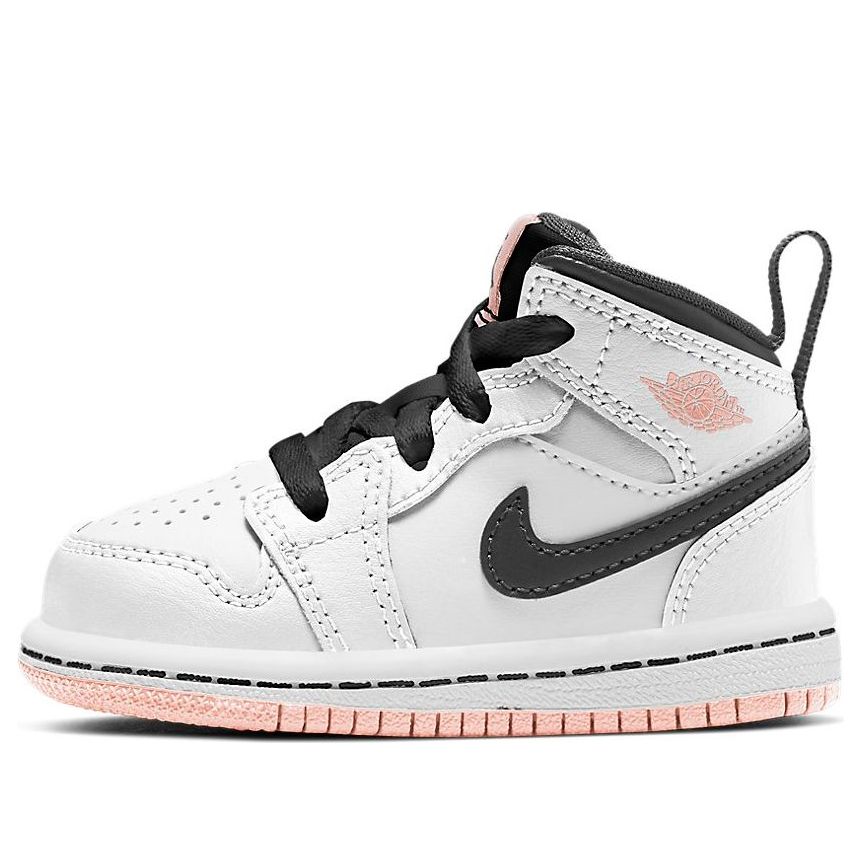(TD) Air Jordan 1 Mid 'White Arctic Orange' 640735-180