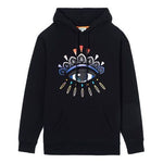 (WMNS) KENZO Eye Pattern Hoodie Black F962SW7664XF-99
