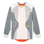 Nike Mens ISPA Dri-Fit Long-Sleeve Top 'Grey Summit White Red' CK4988-021