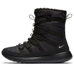 (GS) Nike Roshe One Hi 'Black Metallic Silver' 807758-001