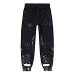Off-White Diagonal Galaxy Brushed Sweatpants OMCA048F176190319901