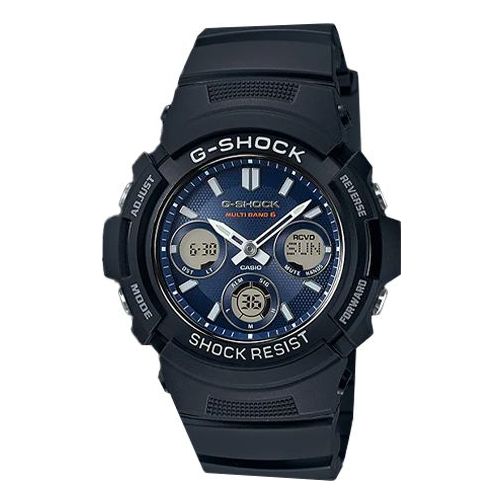 CASIO G-Shock Analog-Digital 'Blue' AWG-M100SB-2AJF