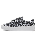 Converse Skidgrip Stylish Low Top Casual Canvas Shoes Black Gray Printing 'Black Gray' 171335C