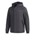 adidas XPLR INS Jacket Logo Hooded Jacket Black FJ9252