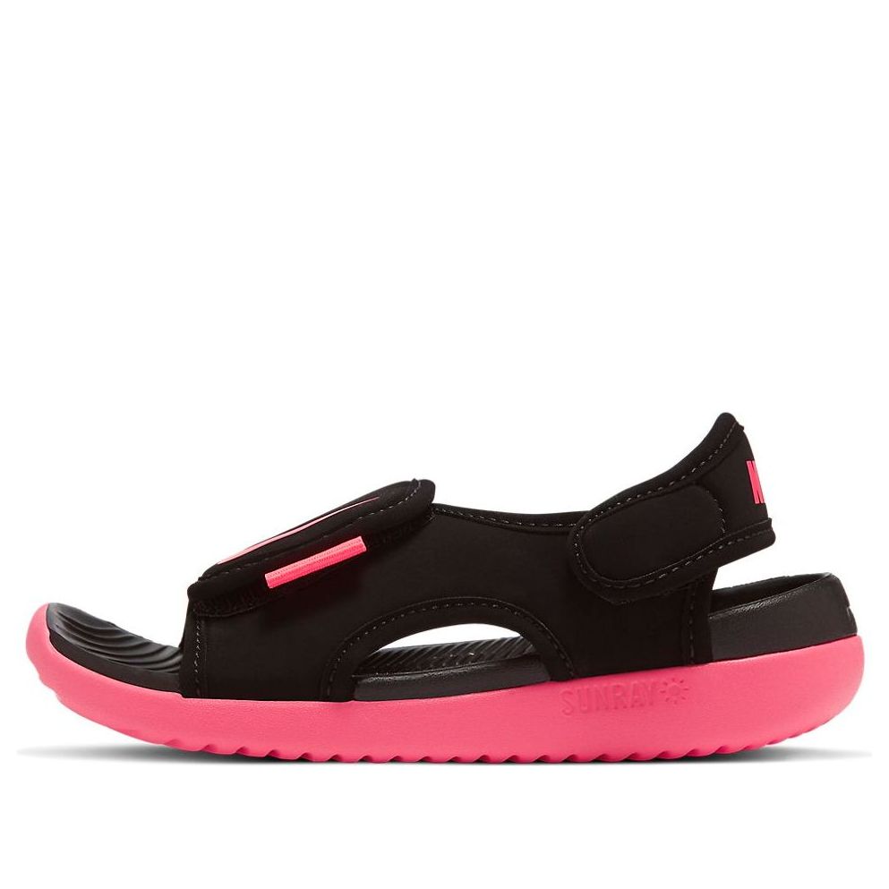 (GS) Nike Sunray Adjust 5 V2 'Black Racer Pink' DB9562-002