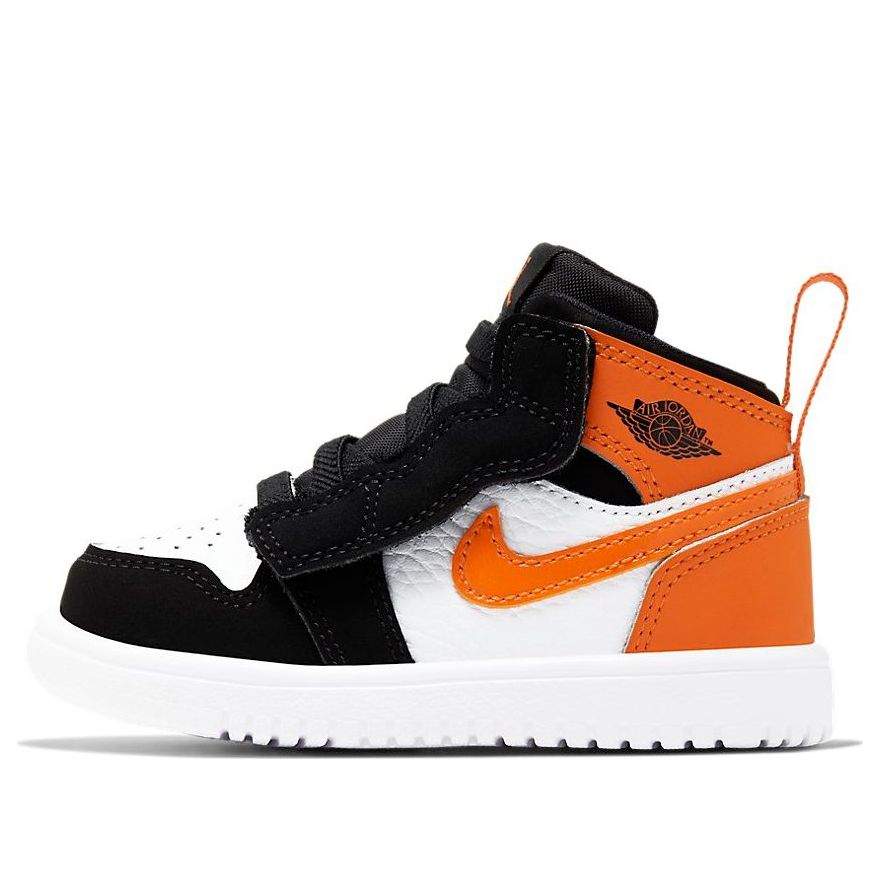 (TD) Air Jordan 1 Mid ALT 'White Orange' AR6352-058
