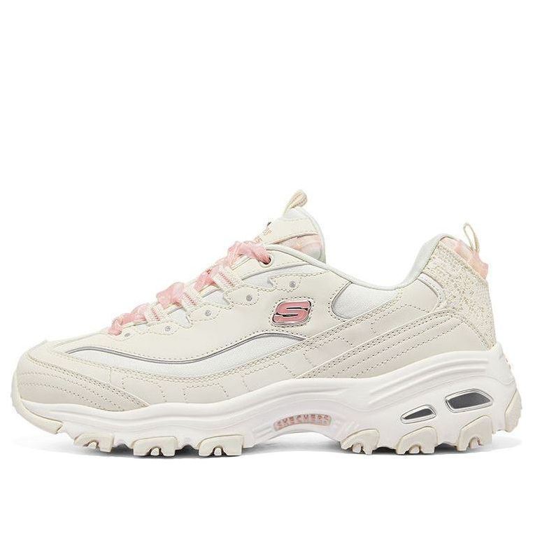 (WMNS) Skechers D'lites 1.0 Sneakers 'Beige' 896738-NTCL