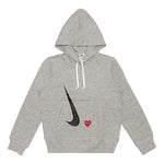 COMME des GARCONS PLAY x Nike Crossover play together Series Hoodie 'Grey' AE-T404-051-1