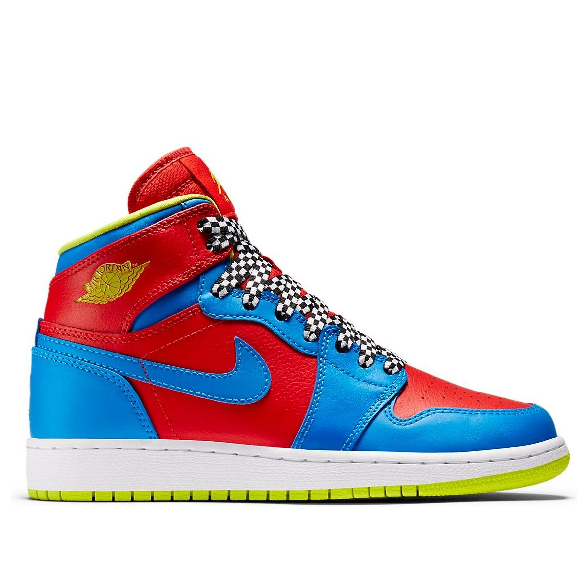 (GS) Air Jordan 1 Retro High 'Racing Pack' 705300-615