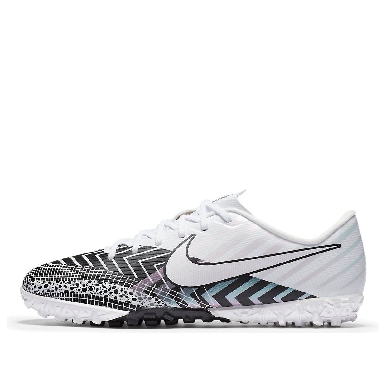 (GS) Nike Jr. Mercurial Vapor 13 Academy MDS TF Turf Sport Shoes K Black/White CJ1178-110