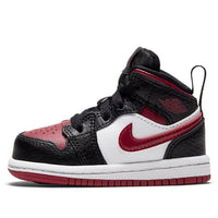 (TD) Air Jordan 1 Mid 'Bred Toe' 640735-066