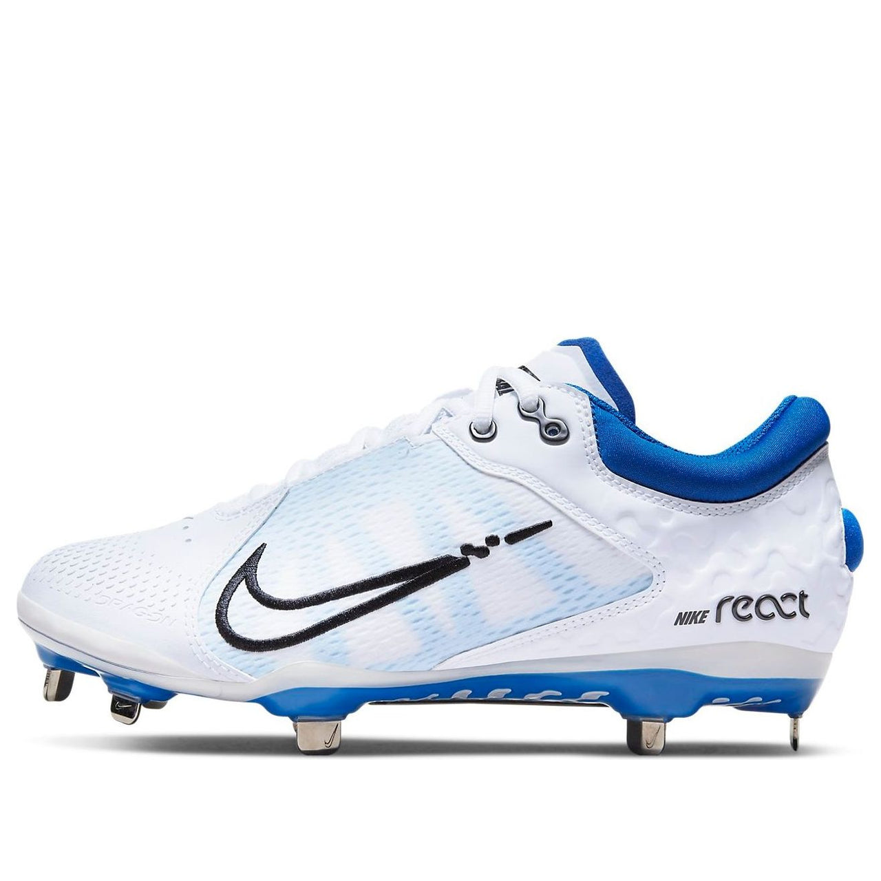 (WMNS) Nike HyperDiamond 4 Elite 'White Game Royal' CZ5917-101