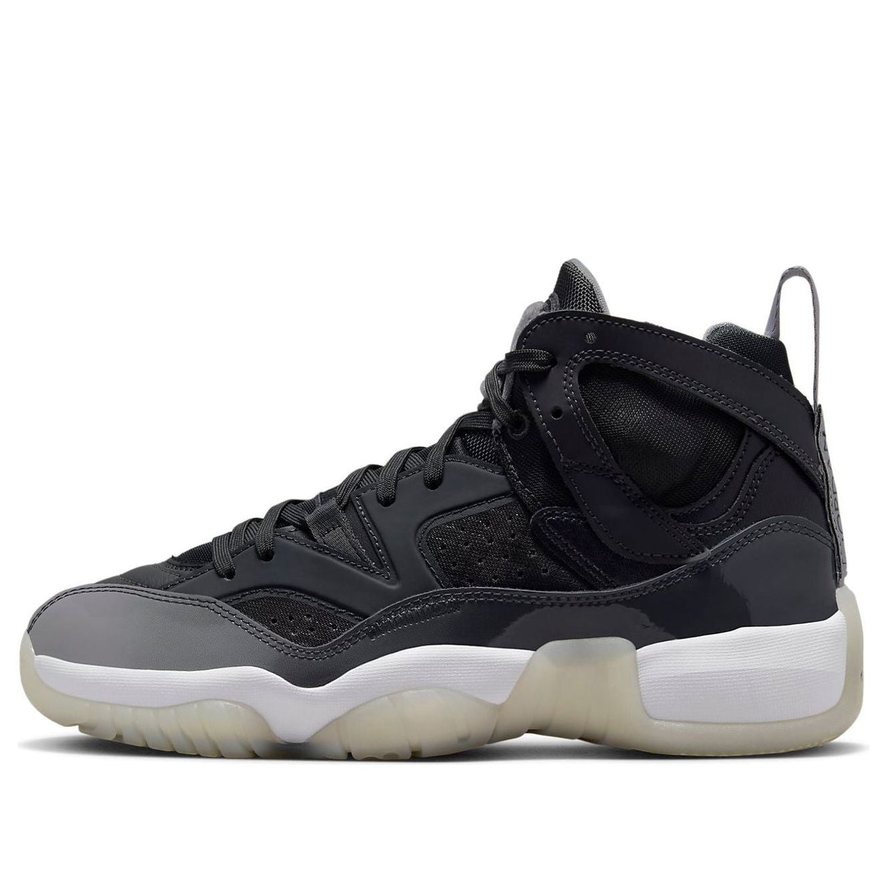 (WMNS) Air Jordan Jumpman Two Trey 'Black Cement Grey' DR9631-003