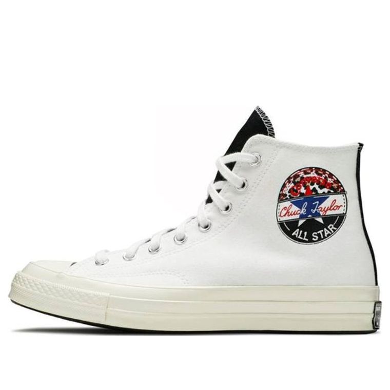 Converse Chuck 70 Hi 'Logo Play - White Rush Blue' 166747C