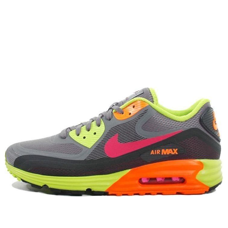 Nike Air Max Lunar90 Low-Top Grey/Green 654471-001