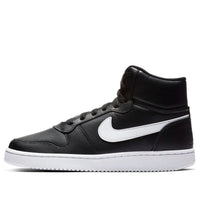 (WMNS) Nike Ebernon Mid 'Black White' AQ1778-001
