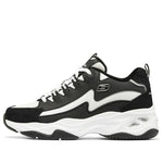 (WMNS) Skechers DLites 4.0 'Black White' 896044-BKW