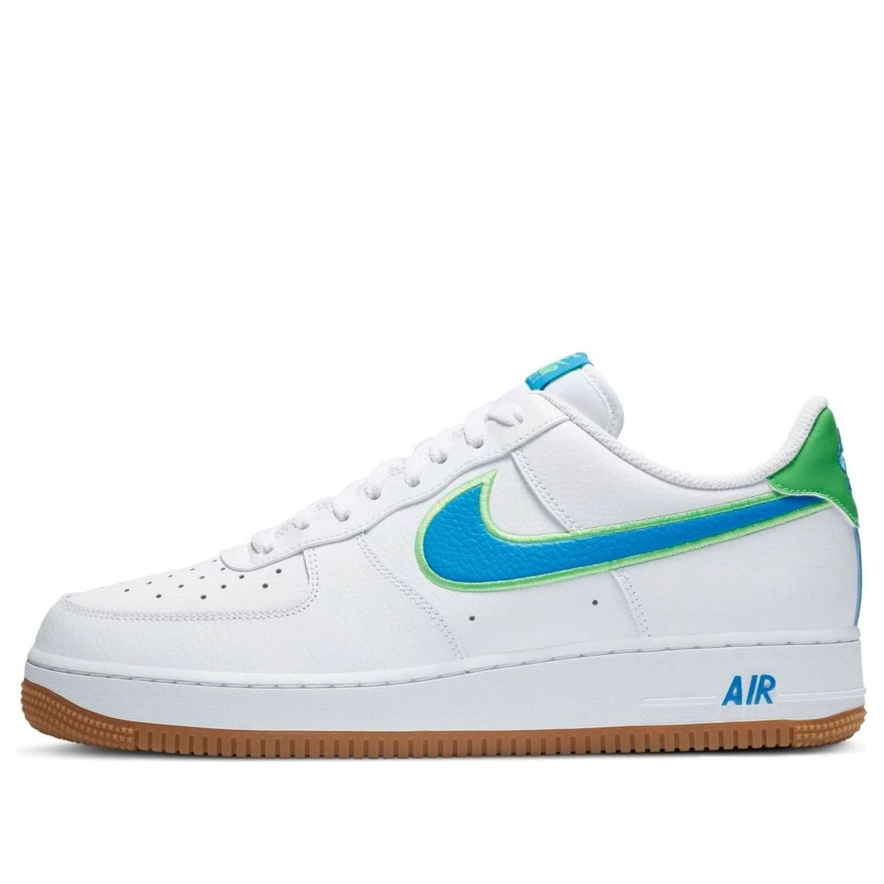 Nike Air Force 1 Low 'White Bright Blue Green' DA4660-100