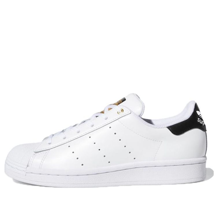 (GS) adidas originals Superstar Stan Smith J 'White Black' FX7887